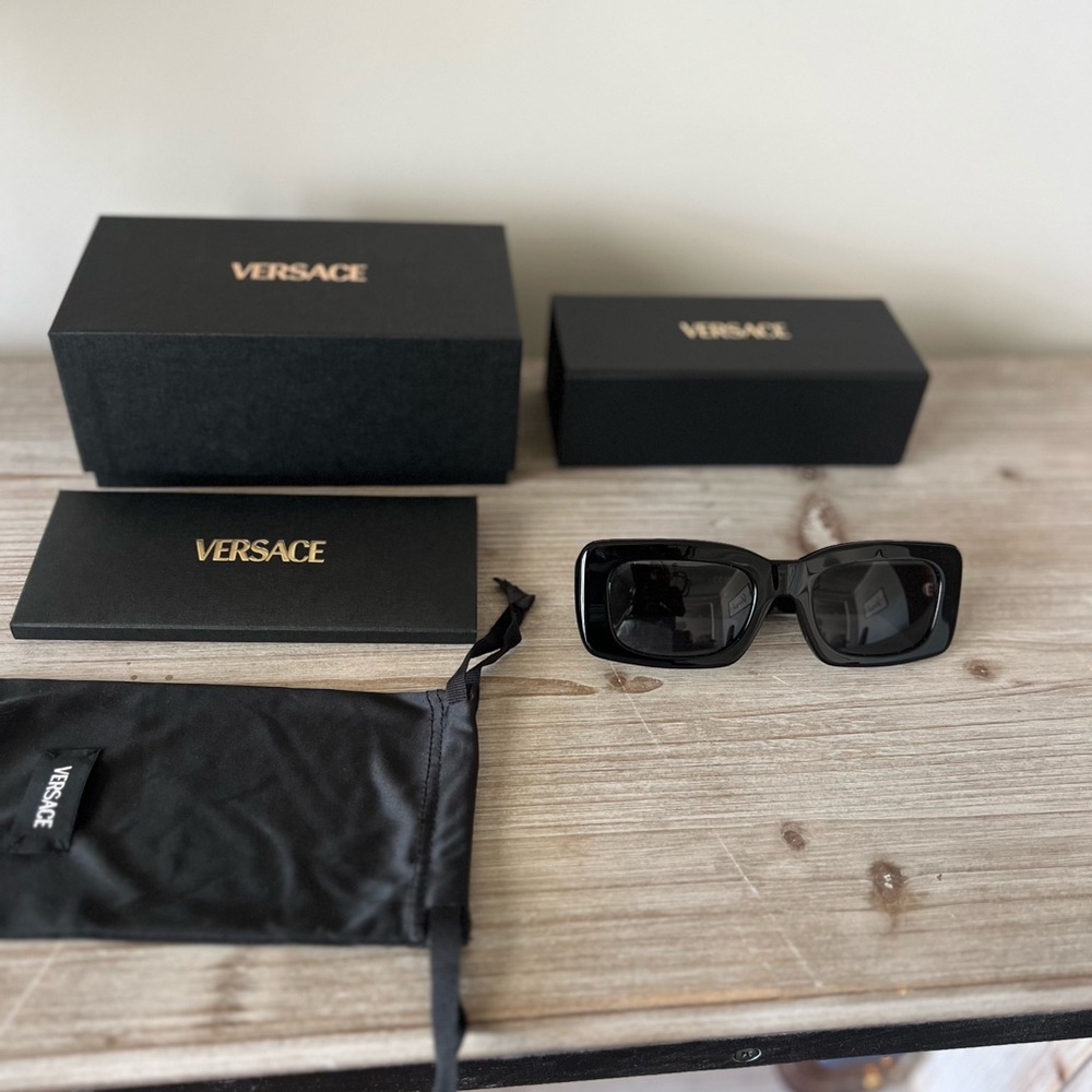Versace Black Sunglasses